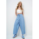 Trend Alacati Stili ženske pantalone Alc-X13896, široke nogavice, plave | Eponuda.com