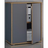 MID.YOU Arhivska Omara Salia B60, Antracit, Barva Hrasta | Shoptok.si