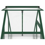 vidaXL Rastlinjak z okvirjem zelen 169x58x202 cm aluminij | Shoptok.si