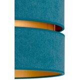  duolla - plafonsko svetlo duo 1xE27/40W/230V prečnika 40 cm tirkizno/zlatno | Eponuda.com