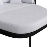 Bessagi Garden Vrtni Ležalnik / Postelja Lucien, Svetlo Siva | Shoptok.si