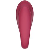 RayTech Rose - punjivi, vodootporni vibrator za par (crveni) | shoptok.hr