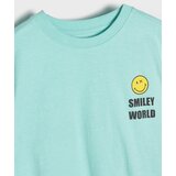 Sinsay Pamučna majica s printom SmileyWord | shoptok.hr