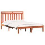  Konstrukcija postelje 2 pcs Voskast rjav 150 x 200 cm, (5000102518) | Shoptok.si