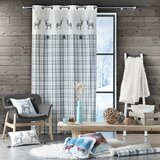 Douceur d intérieur Bela/modra zavesa 140x240 cm Megeve – | Shoptok.si