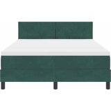  s opruga kutije Tamnozelena 140 x 190 cm Baršun | shoptok.hr