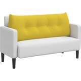  Jastuk za leđa Svijetlo žuta 120 x 24 x 50 cm tkanina | shoptok.hr