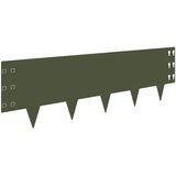  Ograda oko Travnjaka 20 pcs 100 x 30 cm Čelik Maslinastozelena | shoptok.hr
