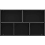 Ormarić za knjige / komoda crni 50 x 25 x 80 cm od iverice | shoptok.hr