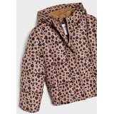 Sinsay Pamučna Puffer Jakna S Kapuljačom I Leopardskim Uzorkom | shoptok.hr