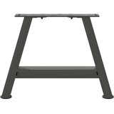  Noge za klubsko mizico v obliki črke A, 2 kosa, antracitne, 30 x (30-31) cm, jeklo | Shoptok.si