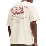 Jack & Jones muška majica kratkih rukava Norrebro Typo (bež) | shoptok.hr
