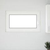  Prozor za podrum RISOR 100 x 60 cm PVC i staklo Bijela | shoptok.hr