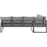 Ambia Garden jedilna lounge garnitura tkanina jeklo | Shoptok.si