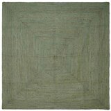 Tepih za područje Maslinastozelena 240 x 240 cm Juta - 240 x 240 cm Maslinastozelena | shoptok.hr