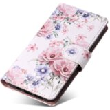  Preklopna torbica wallet denarnica fancy diary samsung galaxy A53 - flower bela | Shoptok.si