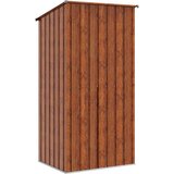  Vrtne šupe Smeđa 103 x 86 x 200 cm Metal | shoptok.hr