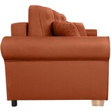 MID.YOU ZOFA S POSTELJNO FUNKCIJO, terakota tekstil | Shoptok.si