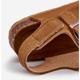 Boto Children's Sandals on Cork Platform with Velcro Closure Camel Rorria | ePonuda.com