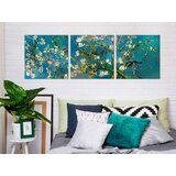  Slika - Blooming Almond (3 Parts) 120x40 | shoptok.hr