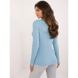 Wool Fashion Italia Sweater-AT-SW-2334-2.61-Light Blue | shoptok.hr