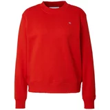 Calvin Klein Jeans Majica rdeča / bela