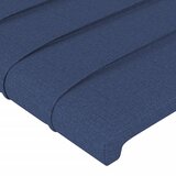  LED uzglavlje plavo 93 x 16 x 118/128 cm od tkanine | shoptok.hr