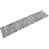  Kuhinjski tepih perivi s uzorkom betona 60 x 300 cm baršunasti Cene