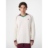 Fila Kardigan 'Molinazzo' tamno zelena / tamno crvena / prljavo bijela | shoptok.hr