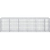  Gabion s žicom debljine 3,5 mm i mrežom 5x2,5 cm 550x100x150 cm | shoptok.hr