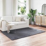  Tepih od umjetne ovčje kože TAFALLA Antracit 160 x 230 cm | shoptok.hr