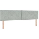  Krevet od pjene s madracem i LED-om Svjetlosiva 180 x 200 cm - Svjetlosiva 180 x 200 cm Dizajn s rombovima | shoptok.hr