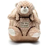 Dječji ruksak s plišanim medvjedićem Milly Bear, 26 cm