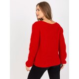 Och Bella Sweater-TW-SW-BI-9030.08-dark red | Shoptok.si