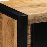 vidaXL TV omarica 80x30x35 cm Masivni neobdelan les Mango | Shoptok.si