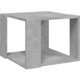 The Living Store Klubska mizica betonsko siva 40x40x30 cm konstruiran les - Klubska Mizica, (21421301) | Shoptok.si
