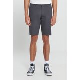 Altinyildiz classics Men's Anthracite Slim Fit Slim Fit Dobby Dobby 100% Cotton Casual Chino Shorts. | ePonuda.com