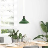 VISILICA podesiva po visini E27 sjajno zelena Ø 31 cm metal | shoptok.hr