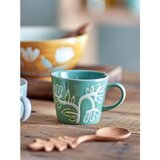 Bloomingville Zelena šalica od kamenine 380 ml Tangier – | shoptok.hr