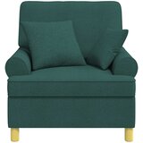 XL fotelja s jastucima Tamnozelena Tkanina | shoptok.hr