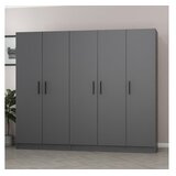 Woody Fashion Ormar Kale 225x210x52cm Antracit | Eponuda.ba