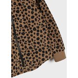 Sinsay Raspariva dukserica sa stojećim ovratnikom u leopard uzorku | shoptok.hr