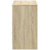 TV ormarić s LED svjetlima boja hrasta 91x34x61 cm drveni | shoptok.hr