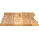  Ploča za radni stol zaobljena 120 x 60 x 2,5 cm od drva manga | shoptok.hr