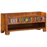  Klupa za cipele s ladicama Medeno smeđa 100 x 35 x 45 cm | Eponuda.ba