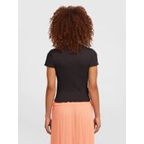 O'neill Majica pastelno zelena / marelica / črna / bela | Shoptok.si