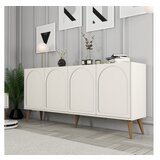 Hanah home komoda lyon 81 cream walnut | ePonuda.com