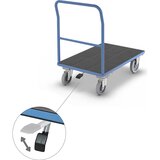 eurokraft pro Centralna zavora s prečko, za širino 700 mm, vrtljivo kolo, 300 kg | Shoptok.si