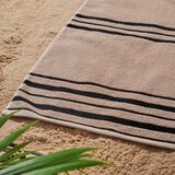 Catherine Lansfield Bež ručnik za plažu 75x150 cm Banded Stripe – | shoptok.hr