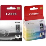 Canon komplet kartuš PG-37 + CL-38, original Cene